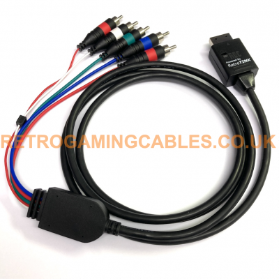 Sega Dreamcast Component video YPbPr 480p cable